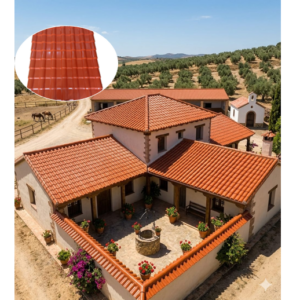 Teja Colonial Naranja