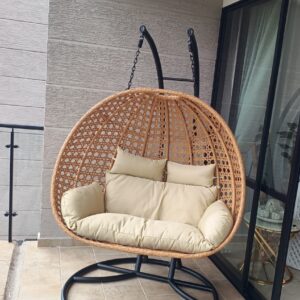 Silla Columpio Beige